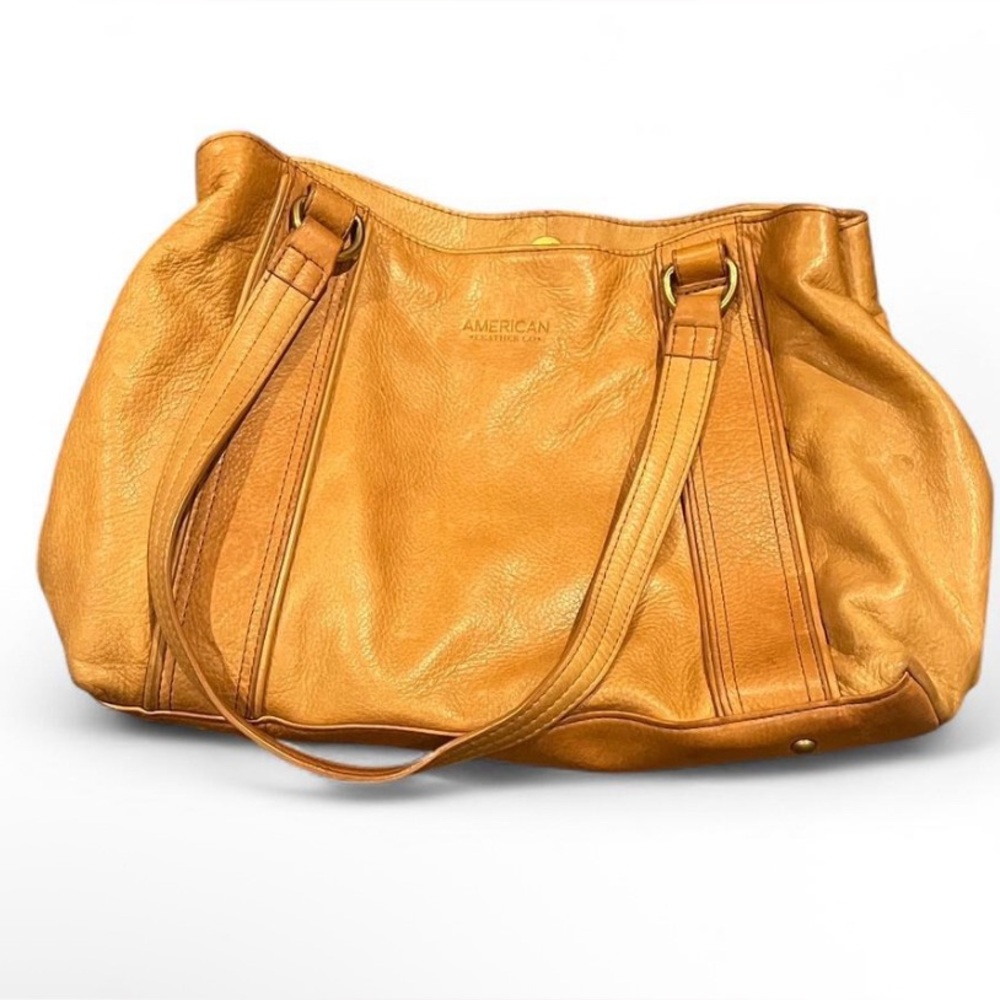 American Leather Co. Satchel Cafe Latte Smooth Shoulder bag Leather Tan